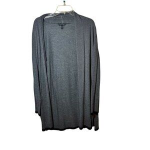 Eileen Fisher M/M Gray Open Front Cardigan
